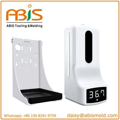 K9 Pro Standing Non Contact Thermometer With Sensor Soap Dispenser