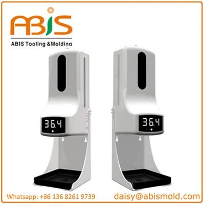 K9 Pro Standing Non Contact Thermometer With Sensor Soap Dispenser