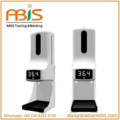 K9 Pro Standing Non Contact Thermometer With Sensor Soap Dispenser